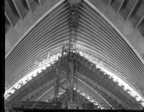 Max Dupain Print: Sydney Opera House – Concert Hall, 1963