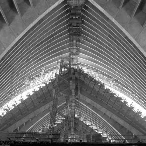 Max Dupain Print: Sydney Opera House – Concert Hall, 1963