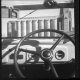 Max Dupain print: Silos through windscreen, 1930s
