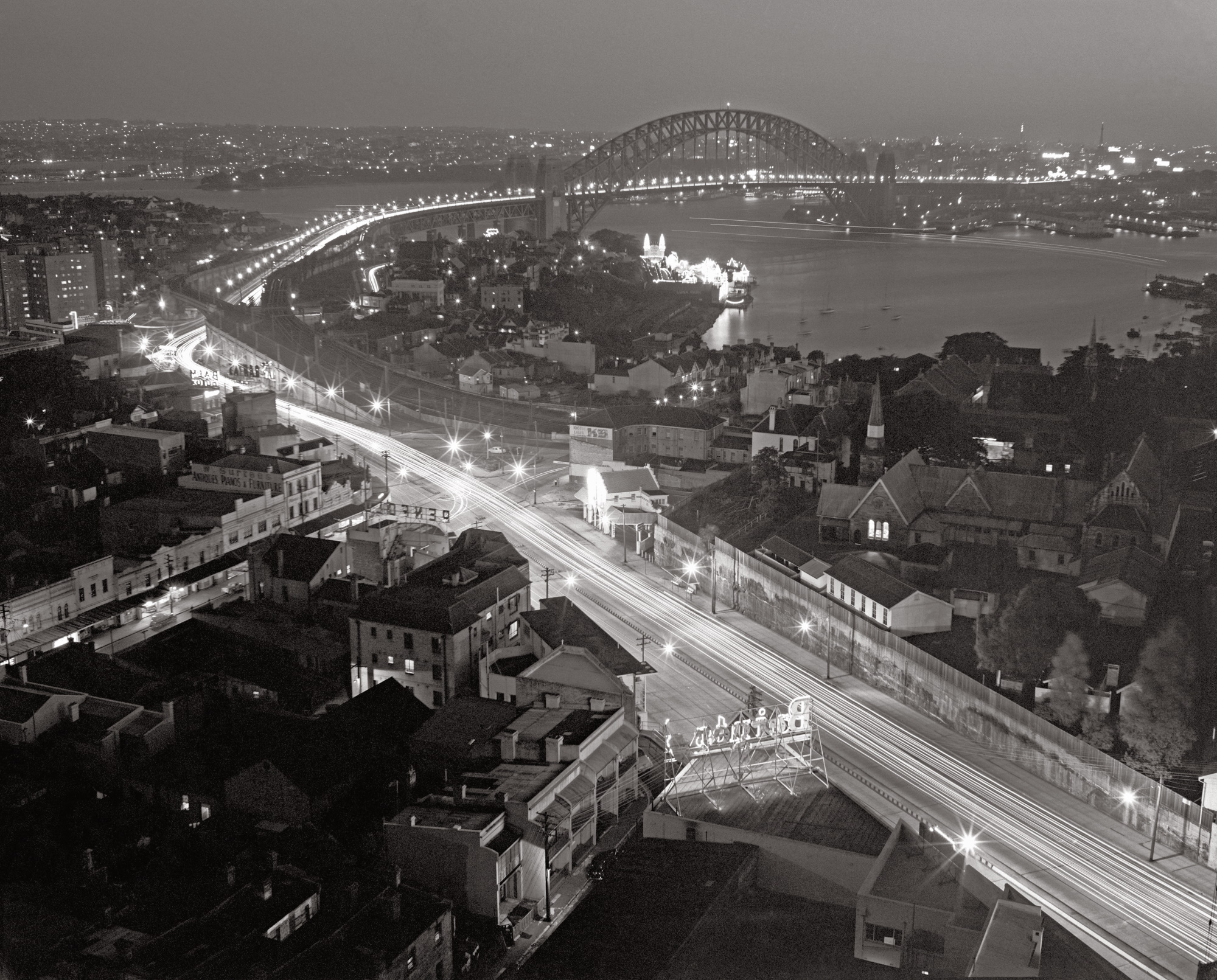 North Sydney from the MLC Building 1956