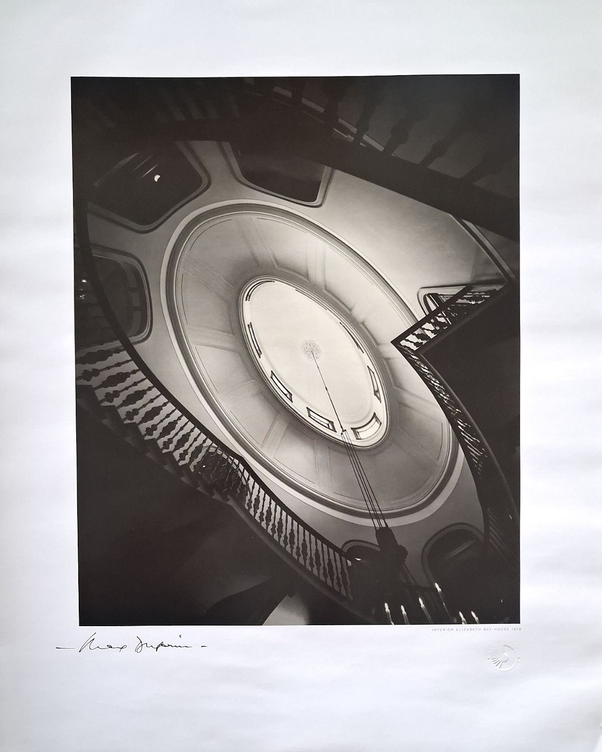 Elizabeth House stairwell 1970s